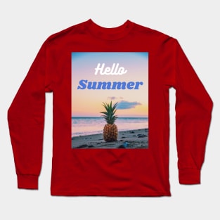 Hello Summer Long Sleeve T-Shirt